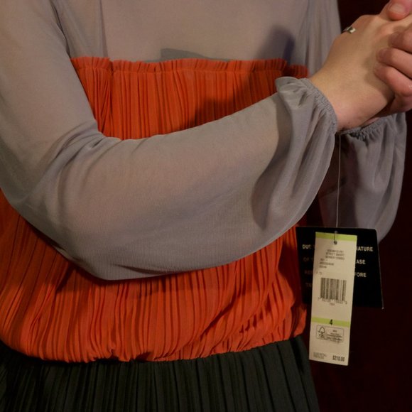 Nine West Colour-Block Dress 4 - Picture 3 of 6